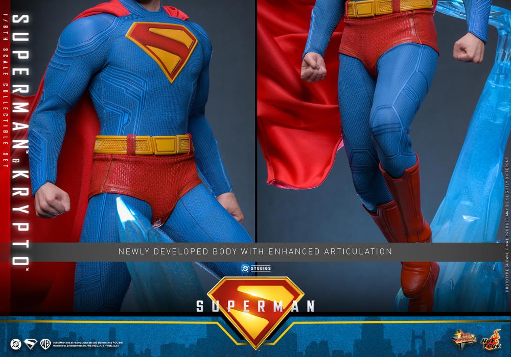 Superman (2025) MMS812 Superman & Krypto 1/6th Scale Collectible
