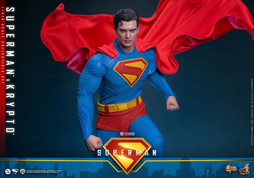 Superman (2025) MMS812 Superman & Krypto 1/6th Scale Collectible
