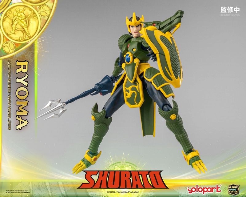Legend of Heavenly Sphere Shurato AMK Pro X Ryoma Model Kit Gallery Image 4