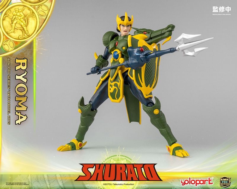 Legend of Heavenly Sphere Shurato AMK Pro X Ryoma Model Kit Gallery Image 6