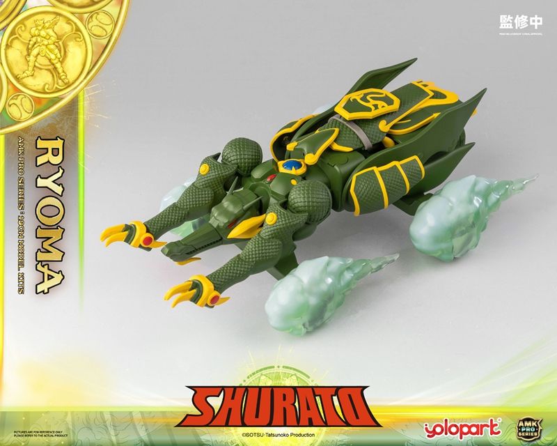 Legend of Heavenly Sphere Shurato AMK Pro X Ryoma Model Kit Gallery Image 10