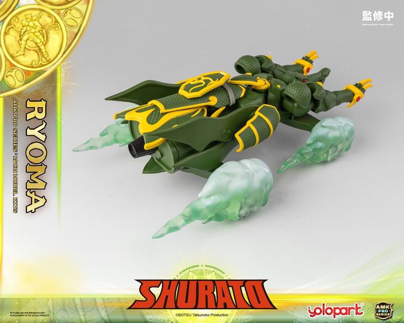 Legend of Heavenly Sphere Shurato AMK Pro X Ryoma Model Kit Gallery Image 15