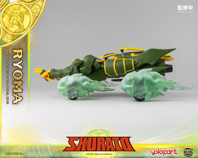 Legend of Heavenly Sphere Shurato AMK Pro X Ryoma Model Kit Gallery Image 12