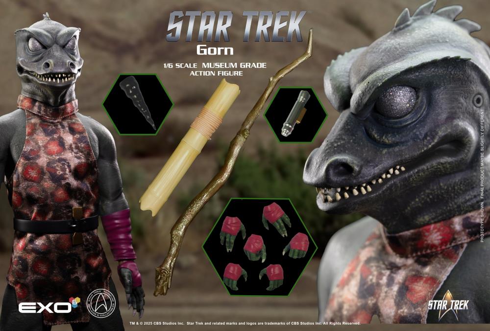 Star Trek: The Original Series Gorn (Arena) 1/6 Scale Figure Gallery Image 11