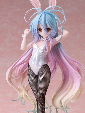 No Game No Life B-Style Shiro (Bunny Ver.) 1/6 Scale Figure Gallery Image 2