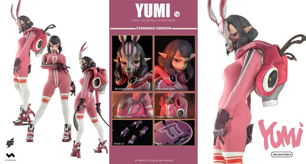 Gaki Race Twin Sisters Yumi (Standard Ver.) 1/6 Scale Limited Edition Action Figure Gallery Image 18