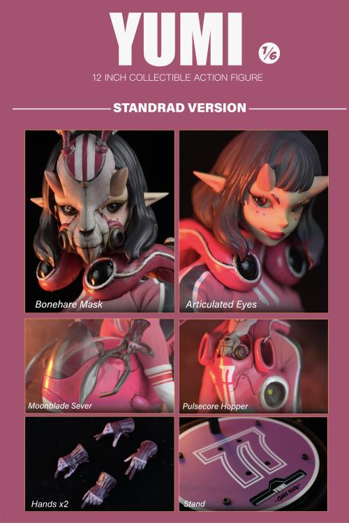 Gaki Race Twin Sisters Yumi (Standard Ver.) 1/6 Scale Limited Edition Action Figure Gallery Image 17