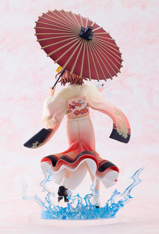 A Certain Scientific Railgun T KD Colle Mikoto Misaka (Furisode Kimono Ver.) 1/7 Scale Figure Gallery Image 8