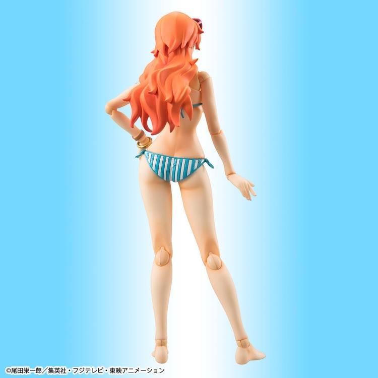 One Piece Variable Action Heroes Nami (Summer Vacation Ver.) Action Figure (Reissue) Gallery Image 6