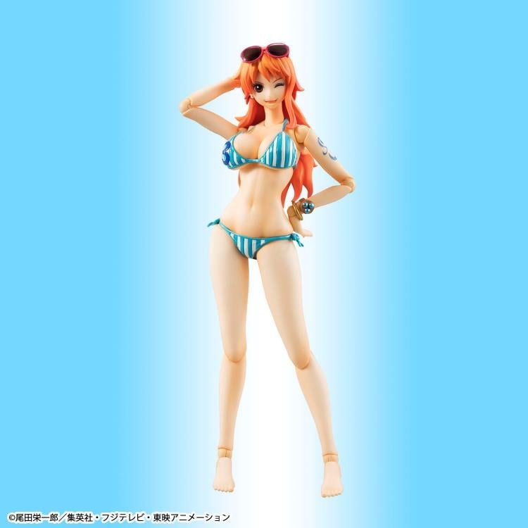 One Piece Variable Action Heroes Nami (Summer Vacation Ver.) Action Figure (Reissue) Gallery Image 4