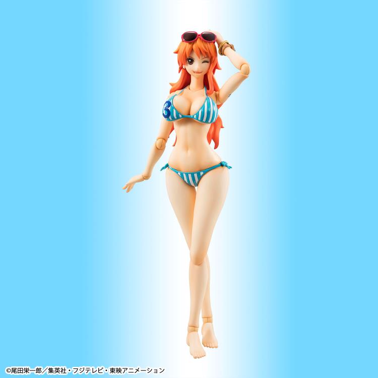 One Piece Variable Action Heroes Nami (Summer Vacation Ver.) Action Figure (Reissue) Gallery Image 3