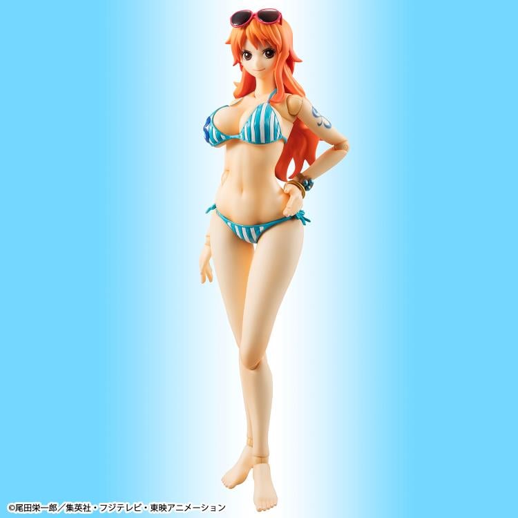 One Piece Variable Action Heroes Nami (Summer Vacation Ver.) Action Figure (Reissue) Gallery Image 7