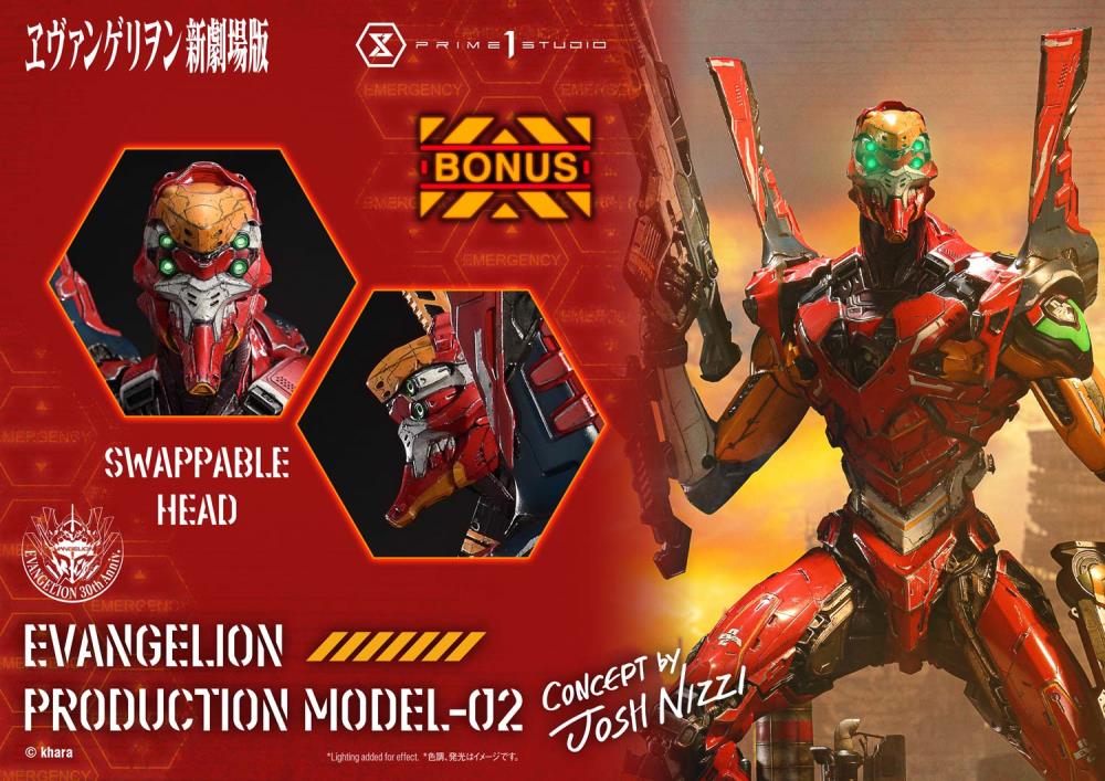 Rebuild of Evangelion Ultimate Diorama Masterline Evangelion Production Model-02 (Deluxe Bonus Ver.) Limited Edition Statue Gallery Image 35