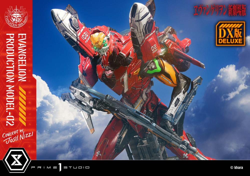 Rebuild of Evangelion Ultimate Diorama Masterline Evangelion Production Model-02 (Deluxe Bonus Ver.) Limited Edition Statue Gallery Image 7