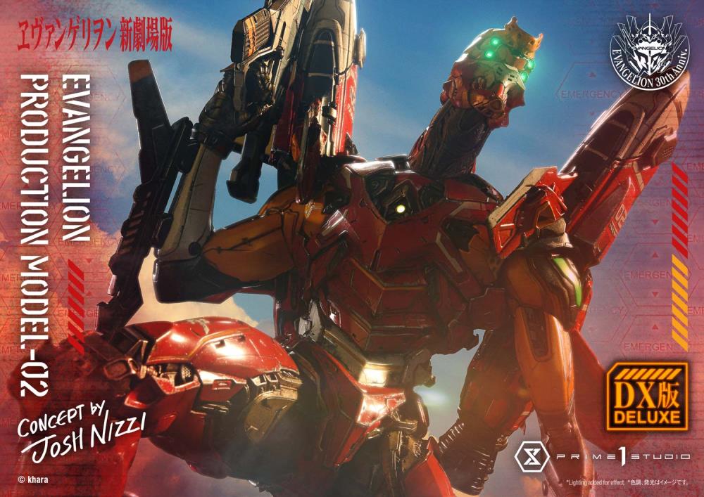Rebuild of Evangelion Ultimate Diorama Masterline Evangelion Production Model-02 (Deluxe Bonus Ver.) Limited Edition Statue Gallery Image 3