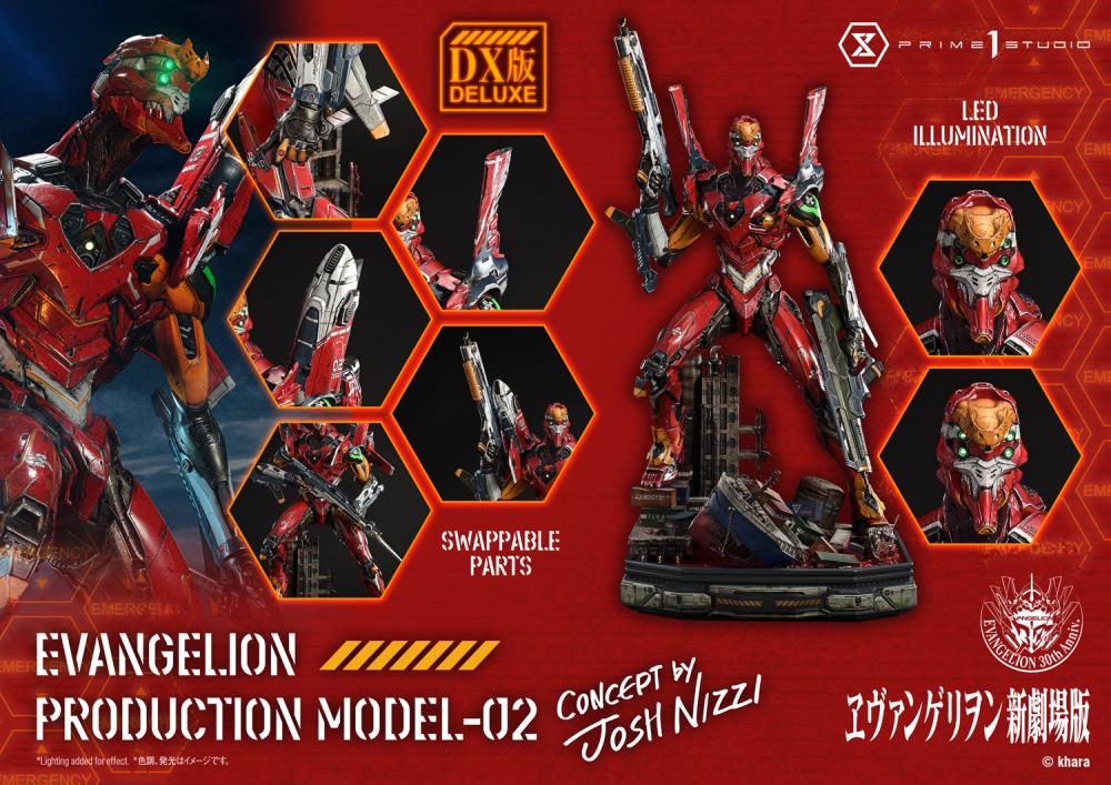 Rebuild of Evangelion Ultimate Diorama Masterline Evangelion Production Model-02 (Deluxe Bonus Ver.) Limited Edition Statue Gallery Image 37