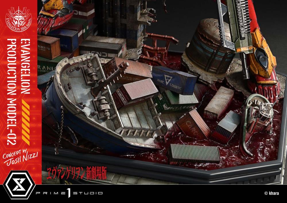 Rebuild of Evangelion Ultimate Diorama Masterline Evangelion Production Model-02 (Deluxe Bonus Ver.) Limited Edition Statue Gallery Image 33
