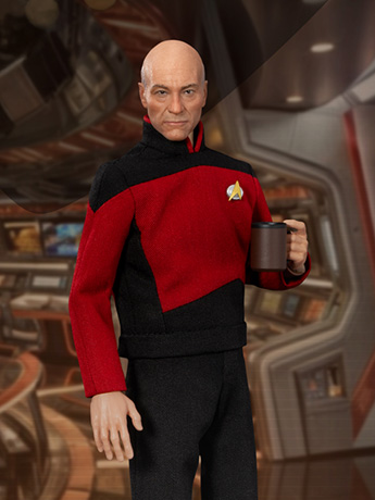 Star Trek VII: Generations Dynamic 8ction Heroes DAH-129P Captain Picard Limited Edition Action Figure Gallery Image 2