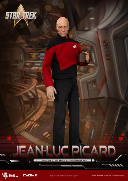 Star Trek VII: Generations Dynamic 8ction Heroes DAH-129P Captain Picard Limited Edition Action Figure Gallery Image 5