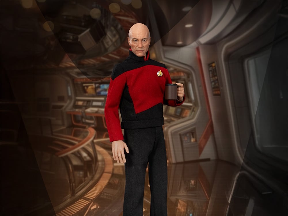 Star Trek VII: Generations Dynamic 8ction Heroes DAH-129P Captain Picard Limited Edition Action Figure Gallery Image 1