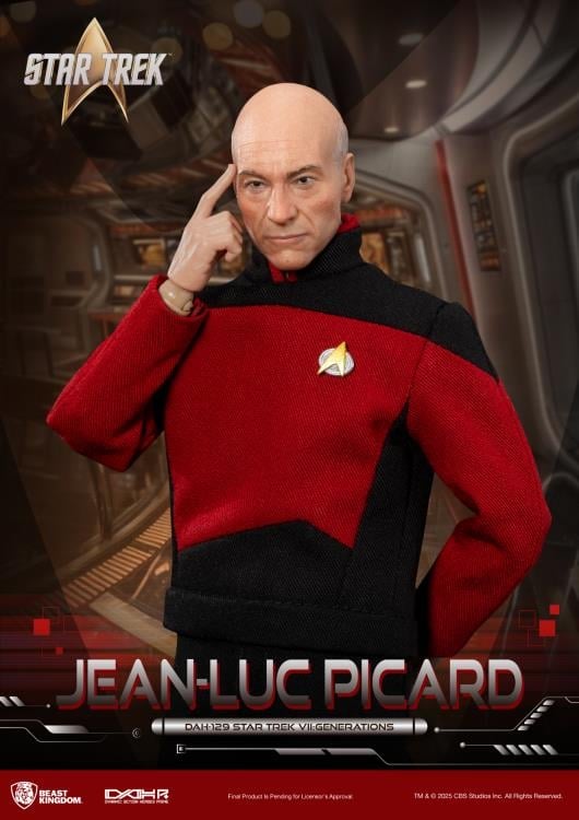 Star Trek VII: Generations Dynamic 8ction Heroes DAH-129P Captain Picard Limited Edition Action Figure Gallery Image 7