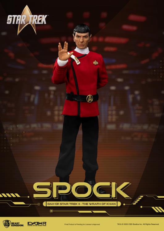 Star Trek II: The Wrath of Khan Dynamic 8ction Heroes DAH-131P Spock Limited Edition Action Figure Gallery Image 3