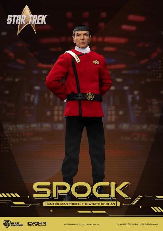 Star Trek II: The Wrath of Khan Dynamic 8ction Heroes DAH-131P Spock Limited Edition Action Figure Gallery Image 4