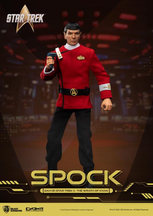 Star Trek II: The Wrath of Khan Dynamic 8ction Heroes DAH-131P Spock Limited Edition Action Figure Gallery Image 5