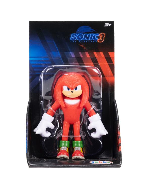 Sonic the Hedgehog 3 Knuckles 2.5-Inch Scale Figure Gallery Image 3