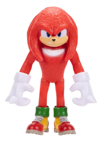Sonic the Hedgehog 3 Knuckles 2.5-Inch Scale Figure Gallery Image 2