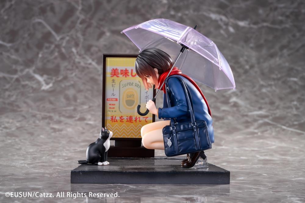 Catzz Illustration Rainy Day - Encounter 1/7 Scale Figure