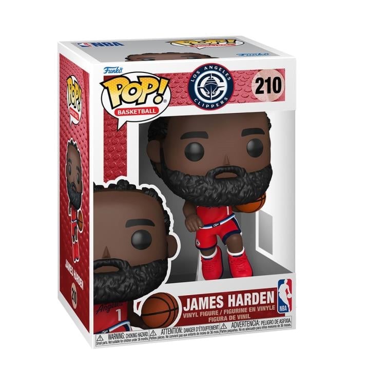 Los Angeles Clippers Pop! NBA #210 James Harden Gallery Image 4