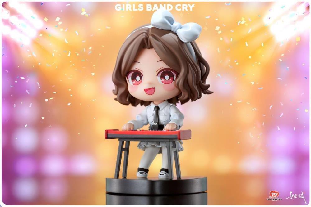 Girls Band Cry Chibi Figure Series Set of 5 Figures with Bonus Figure