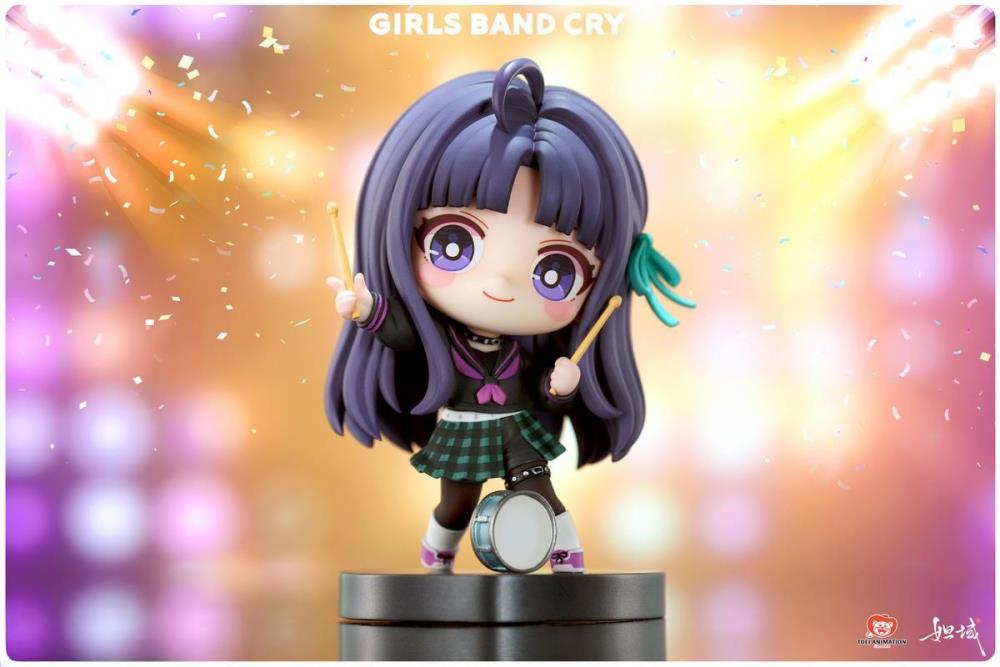 Girls Band Cry Chibi Figure Series Set of 5 Figures with Bonus Figure