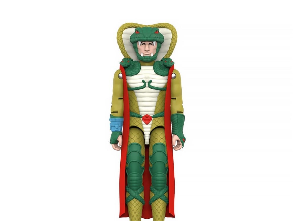G.I. Joe ReAction+ Serpentor (White/DIC) SDCC 2025 Exclusive