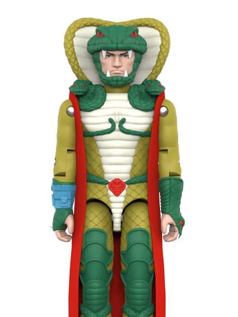 G.I. Joe ReAction+ Serpentor (White/DIC) SDCC 2025 Exclusive