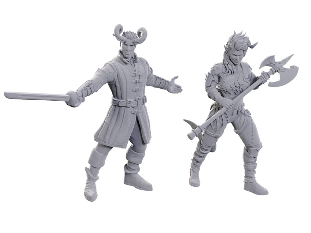 Dungeons & Dragons Nolzur's Marvelous Miniatures Special Edition Baldur's Gate 3: Wyll & Karlach Gallery Image 1