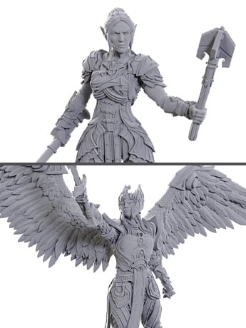 Dungeons & Dragons Nolzur's Marvelous Miniatures Special Edition Baldur's Gate 3: Dame Aylin & Minthara Gallery Image 2
