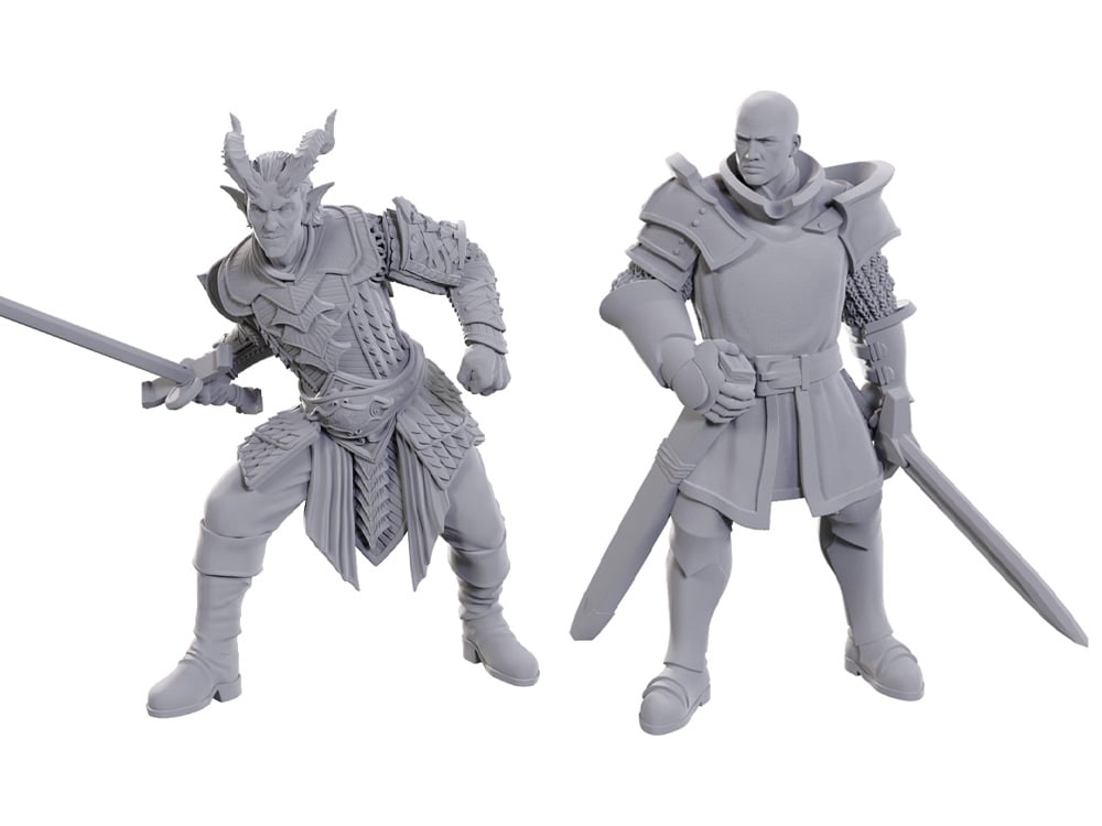 Dungeons & Dragons Nolzur's Marvelous Miniatures Special Edition Baldur's Gate 3: Ulder Ravengard & Zevlor Gallery Image 1