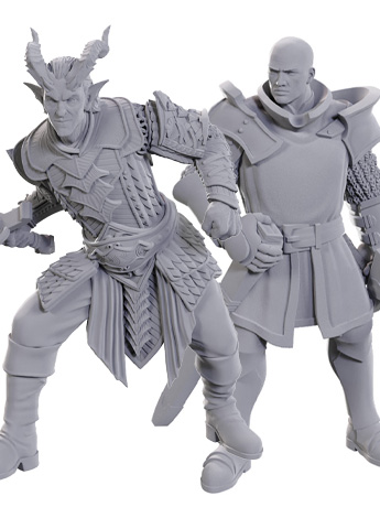 Dungeons & Dragons Nolzur's Marvelous Miniatures Special Edition Baldur's Gate 3: Ulder Ravengard & Zevlor Gallery Image 2