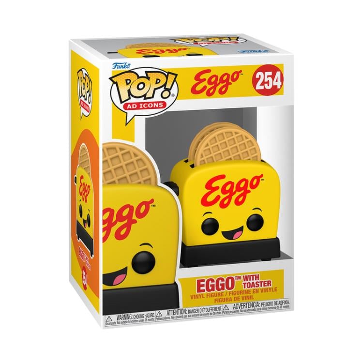 Kellogg's Pop! Ad Icons #254 Eggo Waffle with Toaster Gallery Image 3