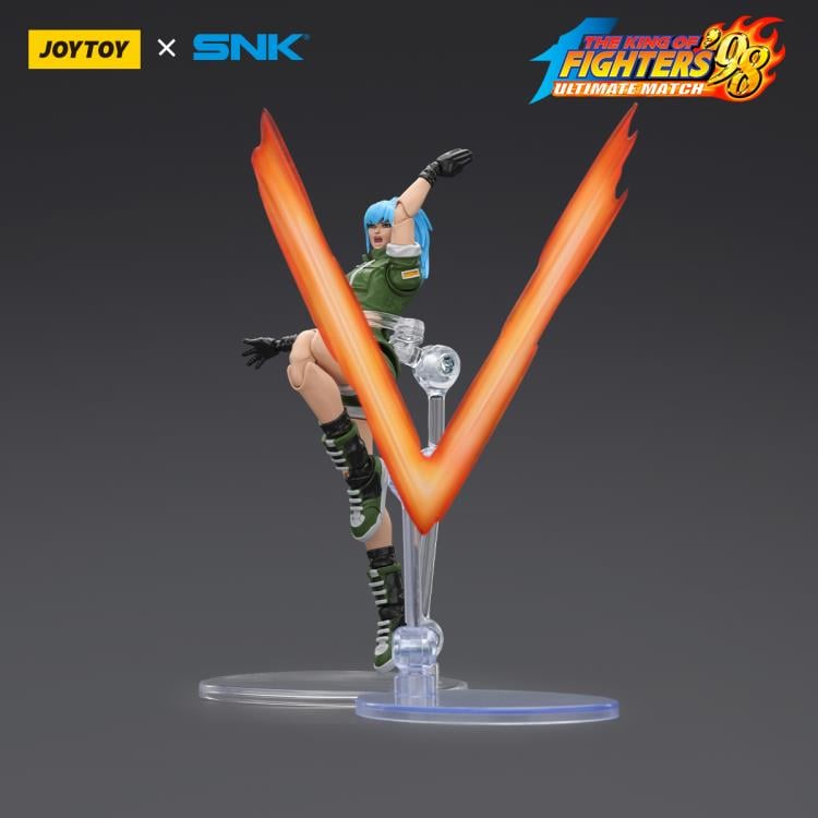The King of Fighters '98: Ultimate Match Ikari Warriors Team Leona Heidern 1/18 Scale Action Figure Gallery Image 7