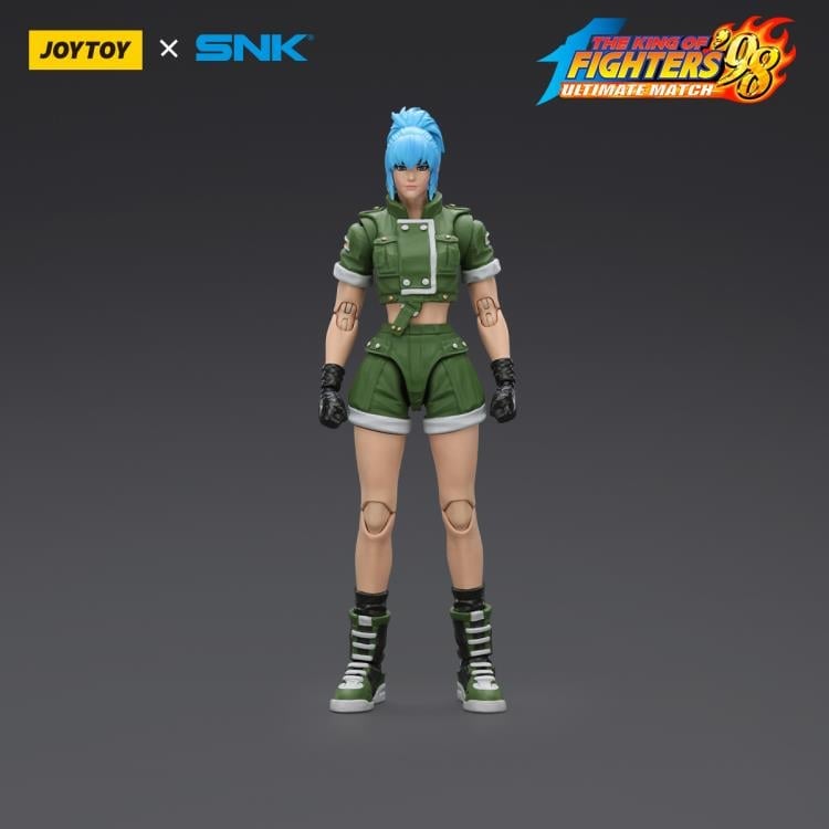 The King of Fighters '98: Ultimate Match Ikari Warriors Team Leona Heidern 1/18 Scale Action Figure Gallery Image 4