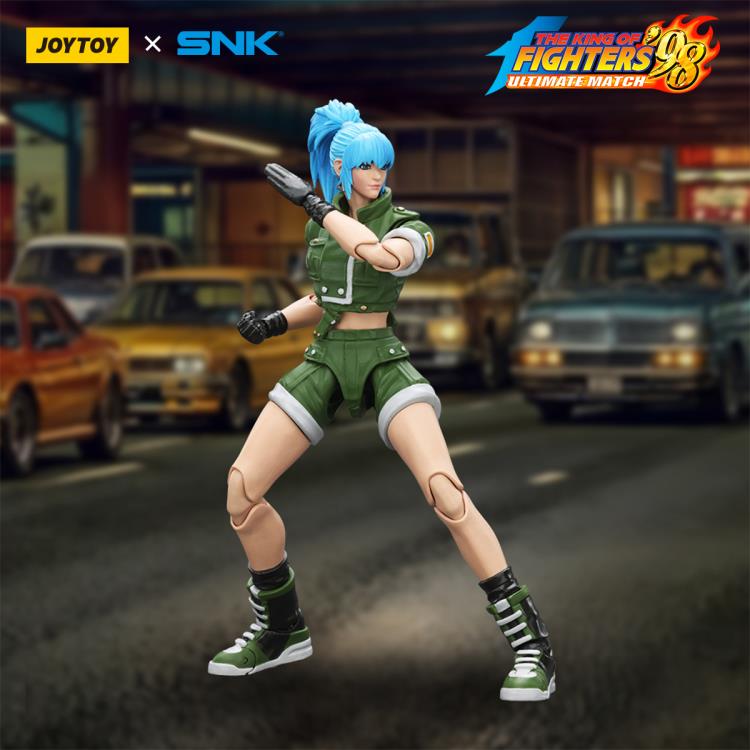 The King of Fighters '98: Ultimate Match Ikari Warriors Team Leona Heidern 1/18 Scale Action Figure Gallery Image 3