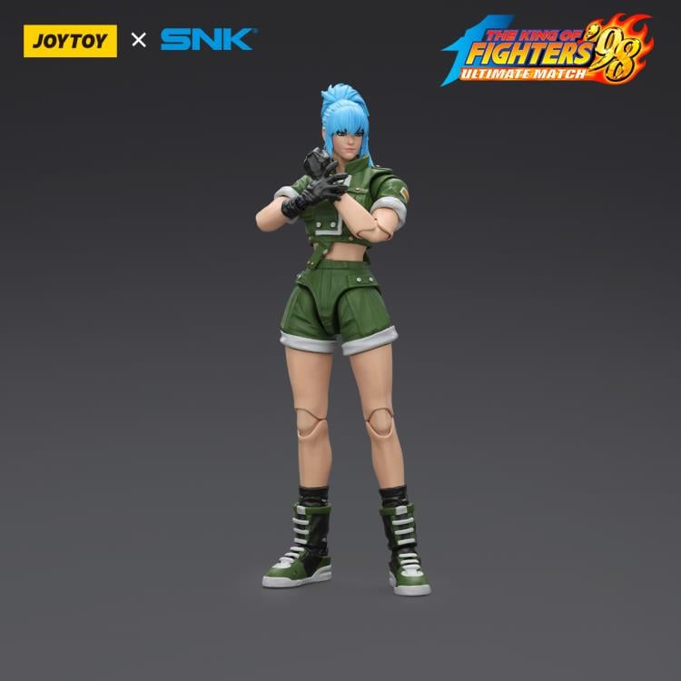 The King of Fighters '98: Ultimate Match Ikari Warriors Team Leona Heidern 1/18 Scale Action Figure Gallery Image 6