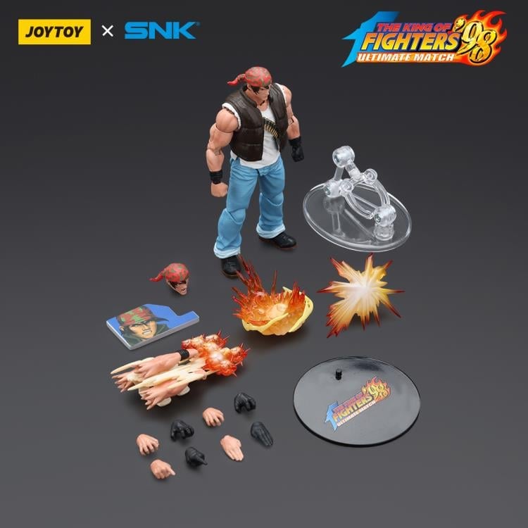 The King of Fighters '98: Ultimate Match Ikari Warriors Team Ralf Jones 1/18 Scale Action Figure Gallery Image 8