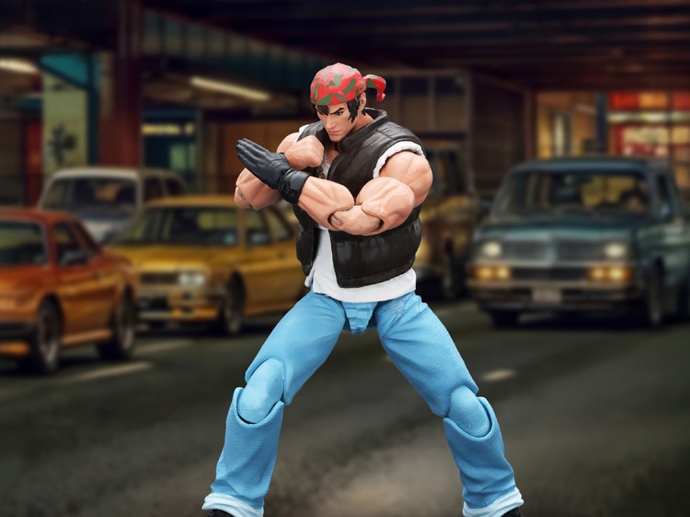 The King of Fighters '98: Ultimate Match Ikari Warriors Team Ralf Jones 1/18 Scale Action Figure Gallery Image 1