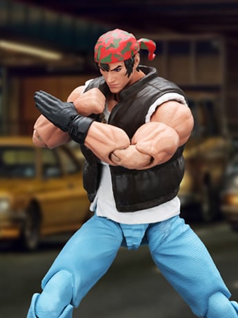 The King of Fighters '98: Ultimate Match Ikari Warriors Team Ralf Jones 1/18 Scale Action Figure Gallery Image 2