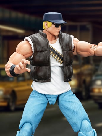 The King of Fighters '98: Ultimate Match Ikari Warriors Team Clark Still 1/18 Scale Action Figure Gallery Image 2