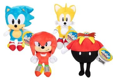 【美品】ミライグリッシュ ボックスセット パペットぬいぐるみ フォニックス Sonic The Hedgehog 9-Inch Scale Wave 13 Set of 4 Plush
